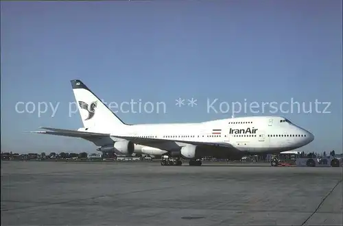 Flugzeuge Zivil Iran Air Boeing 747SP 86 EP IAD c n 21758