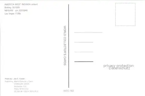Flugzeuge Zivil America West Nevada Colour boeing 757 225 N915AW c n 22209 40