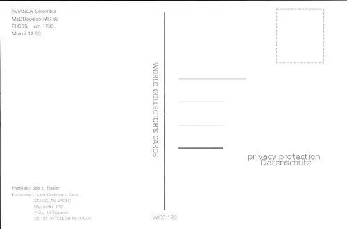 Flugzeuge Zivil Avianca Colombia McDDouglas MD 83 EI CBS c n 1799