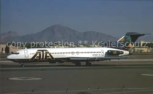 Flugzeuge Zivil American Trans Air Boeing 727 200 N770AT c n unknown