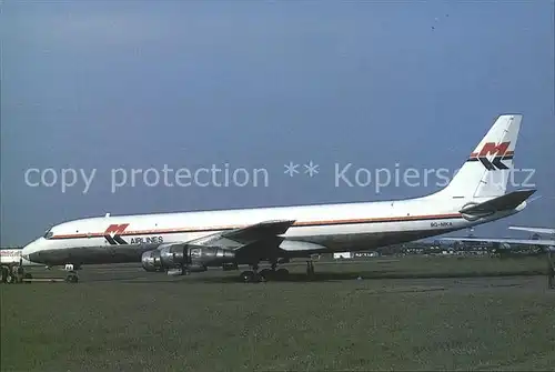 Flugzeuge Zivil MK Airlines DC8 9G MKA 