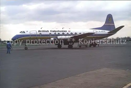 Flugzeuge Zivil British Caledonian Viscount G AOYR 