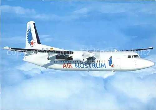 Flugzeuge Zivil Air Nostrum Fokker 50 EC 781