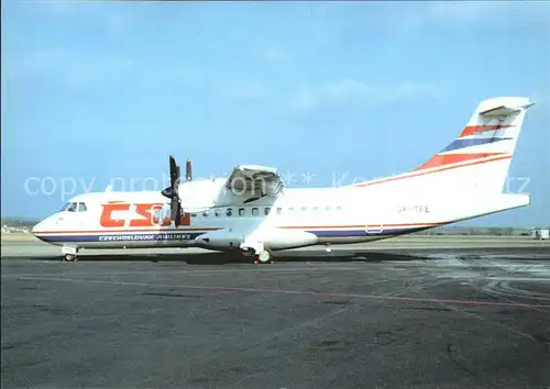 Flugzeuge Zivil Czechoslovak Airlines ATR42 320 OK TFE cn 084