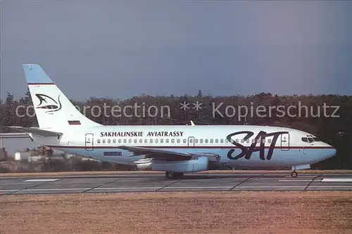 Flugzeuge Zivil SAT Sakhalinskie Aviatrassy B737 N470TA 