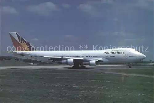 Flugzeuge Zivil Pal Philippines B747 EI BZA 