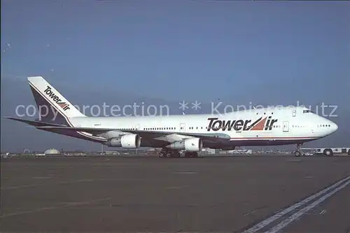 Flugzeuge Zivil Tower Air B747 N606FF 