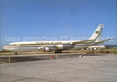 Flugzeuge Zivil Republique du Zaire  Boeing 707 382B 9T MSS 