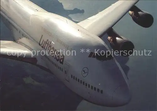 Lufthansa Boeing 747 400  Kat. Flug