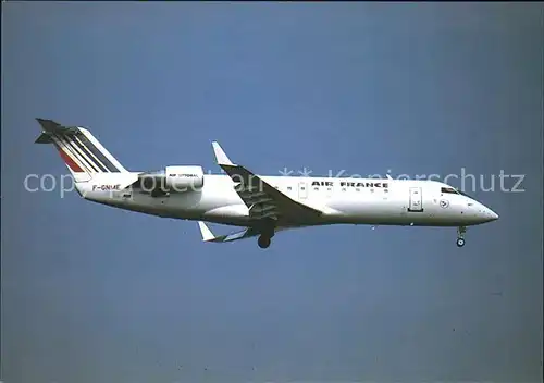 Flugzeuge Zivil Air France Canadair Jet 100ER F GNME 