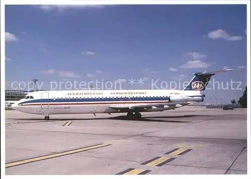 Flugzeuge Zivil JAT Jugoslovenski Aerotransport RomBac 1 11 561RC YR BRA cn 401