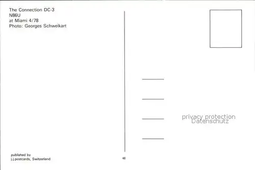 Flugzeuge Zivil The Connection DC 3 N86U 