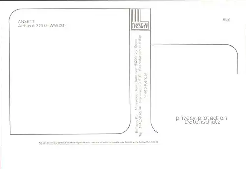 Flugzeuge Zivil Ansett A 320 F WWDO