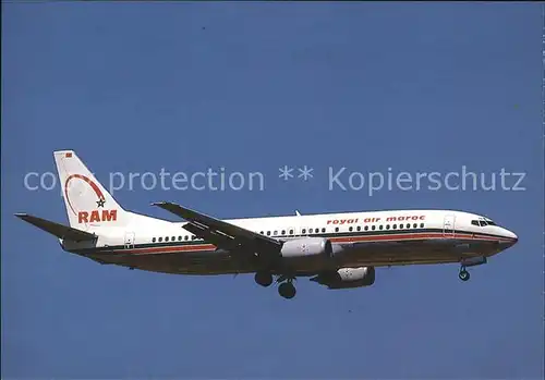 Flugzeuge Zivil RAM Royal Air Maroc Boeing 737 400 CN RMF 