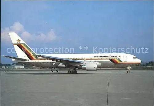 Flugzeuge Zivil Air Zimbabwe Boeing 767 2NO ER Z WPEI