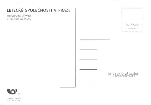 Flugzeuge Zivil Futura Int. Airways B737 4Y0 cn 24545 EC ETB 