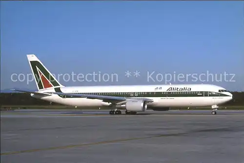 Flugzeuge Zivil Alitalia Boeing 767 300ER G OITA c n 27376