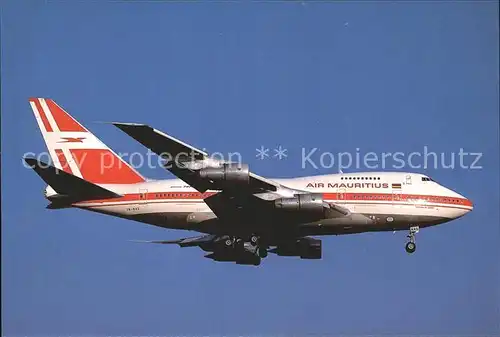 Flugzeuge Zivil Air Mauritius Boeing 747SP 44 3B NAG c n 21134 288