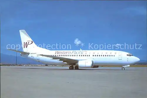 Flugzeuge Zivil Western Pacific Purple Titles Boeing 737 317 N946WP c n 23173 