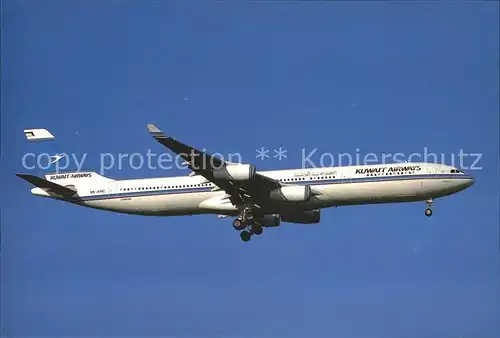 Flugzeuge Zivil Kuwait Airways A340 313 9K ANC c n 101