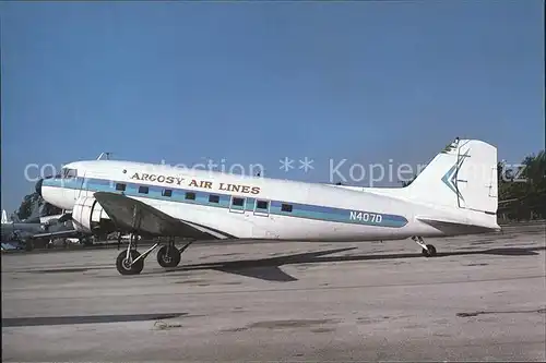 Flugzeuge Zivil Argosy Air Lines DC 3 N407D