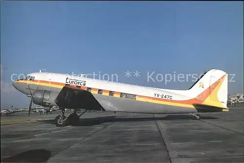 Flugzeuge Zivil Turorca DC3 YV 247C