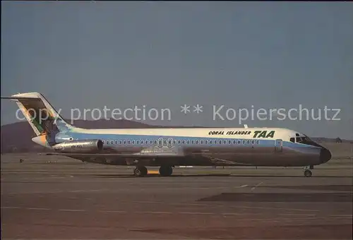 Flugzeuge Zivil TAA Coral Islander Douglas DC9 31 VH TJL c n 47009