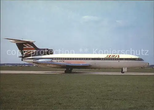 Flugzeuge Zivil British European Airways Hawker Siddeley Trident  1C G ARPW