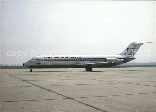 Flugzeuge Zivil Inex Adria Airways DC 9 32 YU AJF 