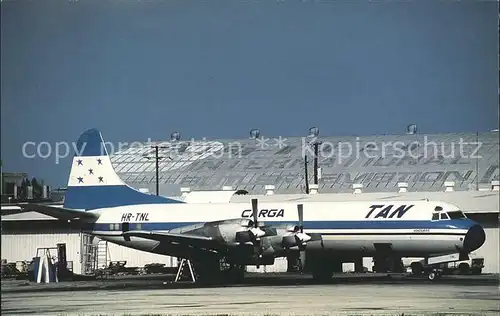 Flugzeuge Zivil TAN HondurasCFarga Lockheed 188 Electra HR TNL