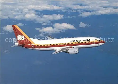 Flugzeuge Zivil Air Belgium Boeing 737 3Q8 OO ILF