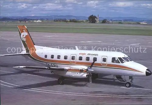 Flugzeuge Zivil Eagle Airways Embraer Bandeirante ZK ERU c n 267