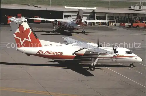 Flugzeuge Zivil Air Alliance De Havilland DHC 8 102 Dash 8 C GONH c n 093