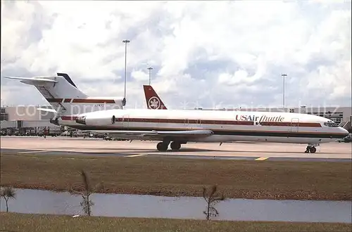 Flugzeuge Zivil USAir Shuttle col. Trump Shuttle Boeing 727 254 N916TS c n 20437 798