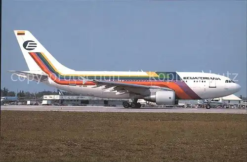 Flugzeuge Zivil Ecuatoriana A310 304 HC BRB c n 576