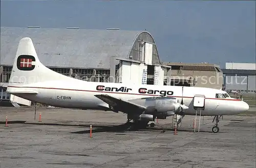 Flugzeuge Zivil CanAir Cargo Convair 580 C FBHW c n 29