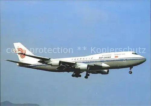 Flugzeuge Zivil Air China Boeing 747 4J6 SCD B 2460 cn 24348