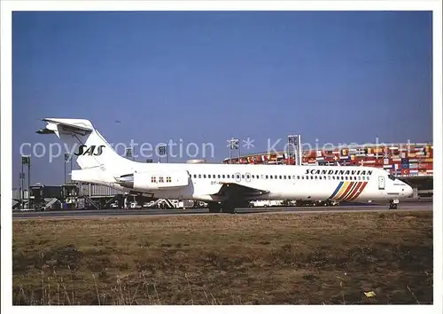 Flugzeuge Zivil SAS Scandinavian MD 87 OY KHI cn 49614