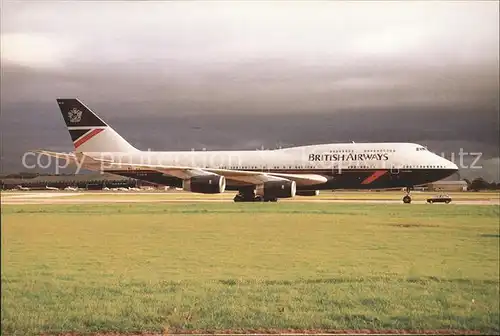 Flugzeuge Zivil British Airways B747 436 G BNLM c n 24055