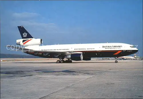 Flugzeuge Zivil British Airways McDonnell Douglas DC 10 30 G BEBM