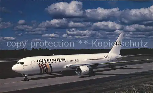 Flugzeuge Zivil SAS Scandinavian Boeing 767 383ER 