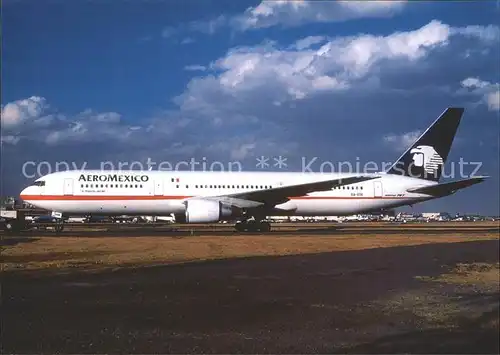 Flugzeuge Zivil Aeromexico Boeing B 767 300 XA EDE