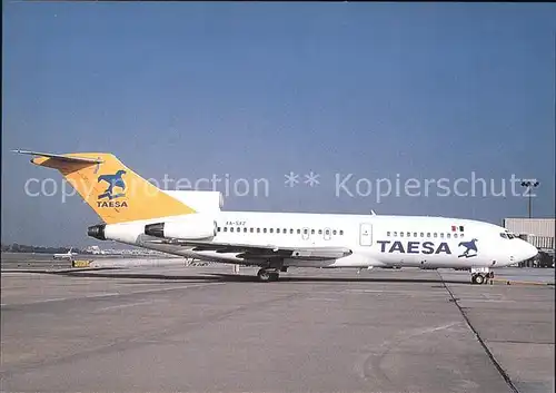 Flugzeuge Zivil Taesa Boeing B 727 100 XA SXZ