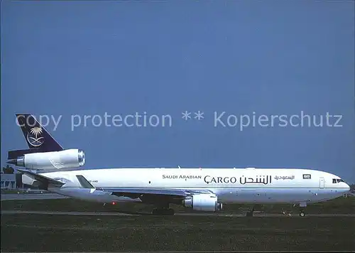 Flugzeuge Zivil Saudia Arabian Cargo McDDouglas MD 11F AF HZ AND c n 48777
