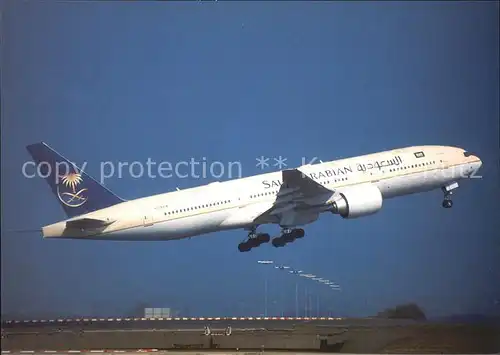 Flugzeuge Zivil Saudi Arabian Airlines B777 268 HZ AKA 