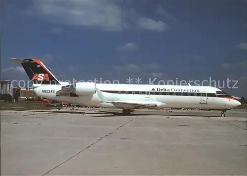 Flugzeuge Zivil Delta Connection ASA Canadair RJ200ER CL 600 219 N823AS c n unknown