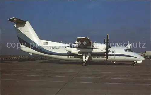 Flugzeuge Zivil Eastern Metro Express DHC 8 101 Dash 8 N802MX  Kat. Airplanes Avions