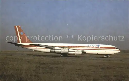 Flugzeuge Zivil Cargo Moravia Airlines Boeing 707 EL AJT  Kat. Airplanes Avions