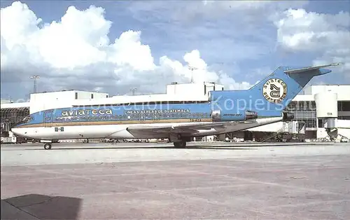 Flugzeuge Zivil Aviateca Lineas Aerleas de Guatemala Boeing 727 173C TG AYA c n 19506 Kat. Airplanes Avions