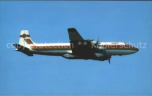 Flugzeuge Zivil Butler Aircraft Company Douglas DC 7 N6318C MSN 44282 Kat. Airplanes Avions